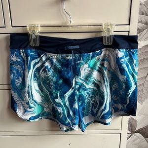 Blue marble Patagonia shorts